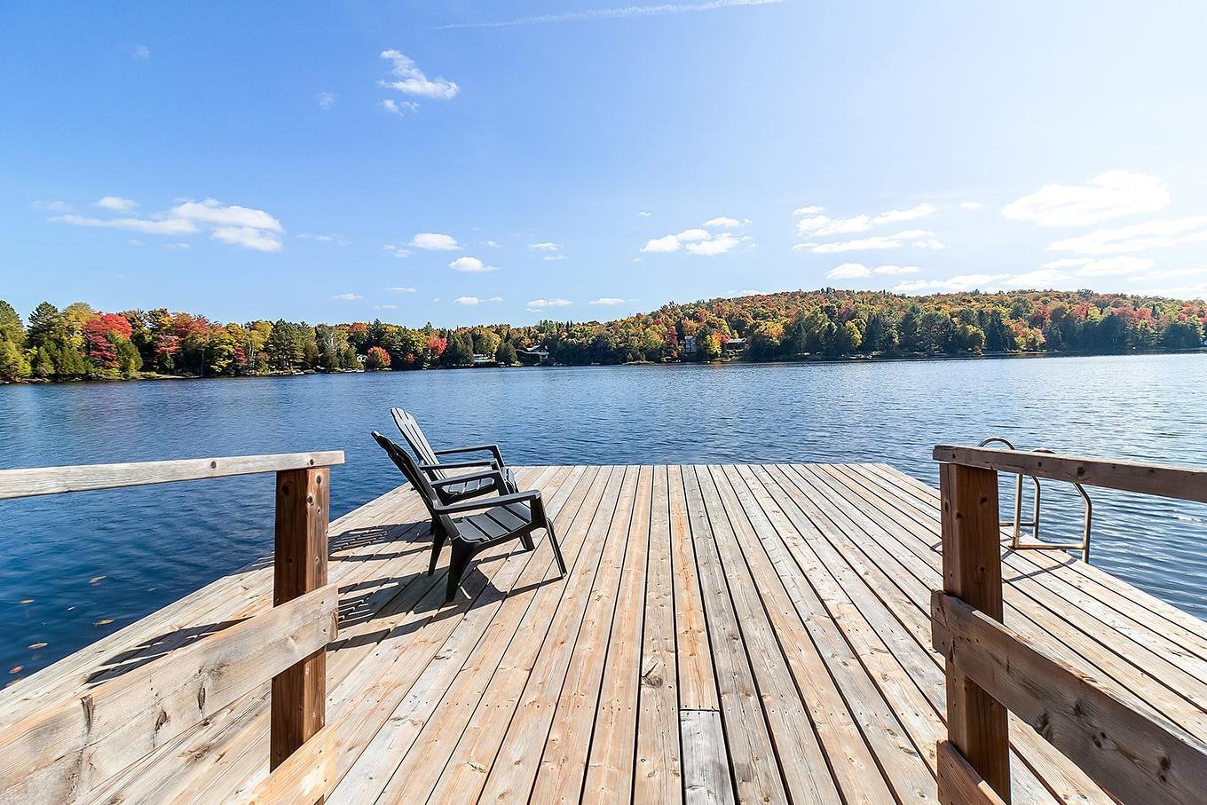 Waterfront - 494 Ch. Léo-Bouvrette, Mont-Tremblant, QC - Outdoor With Body Of Water With View