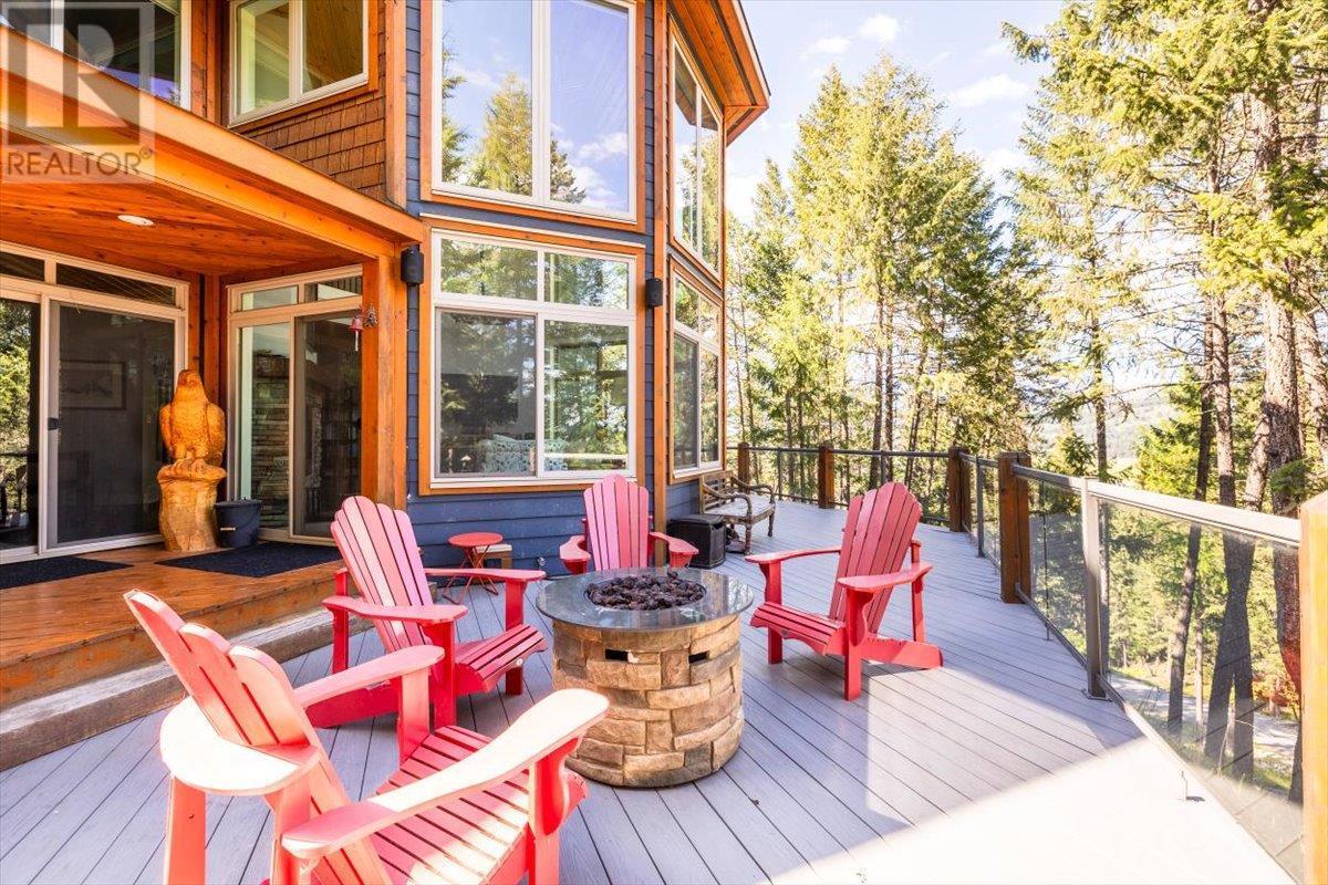 9942 Osprey Landing Drive, Wardner, BC - Outdoor With Deck Patio Veranda With Exterior