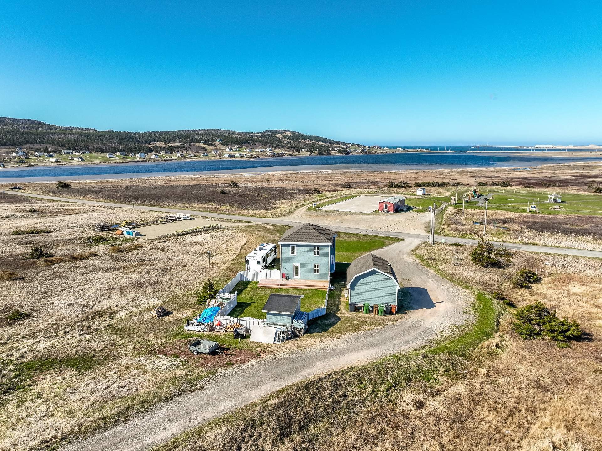 Aerial View - 36 Ch. Park, Grosse-Île, QC - Outdoor With View