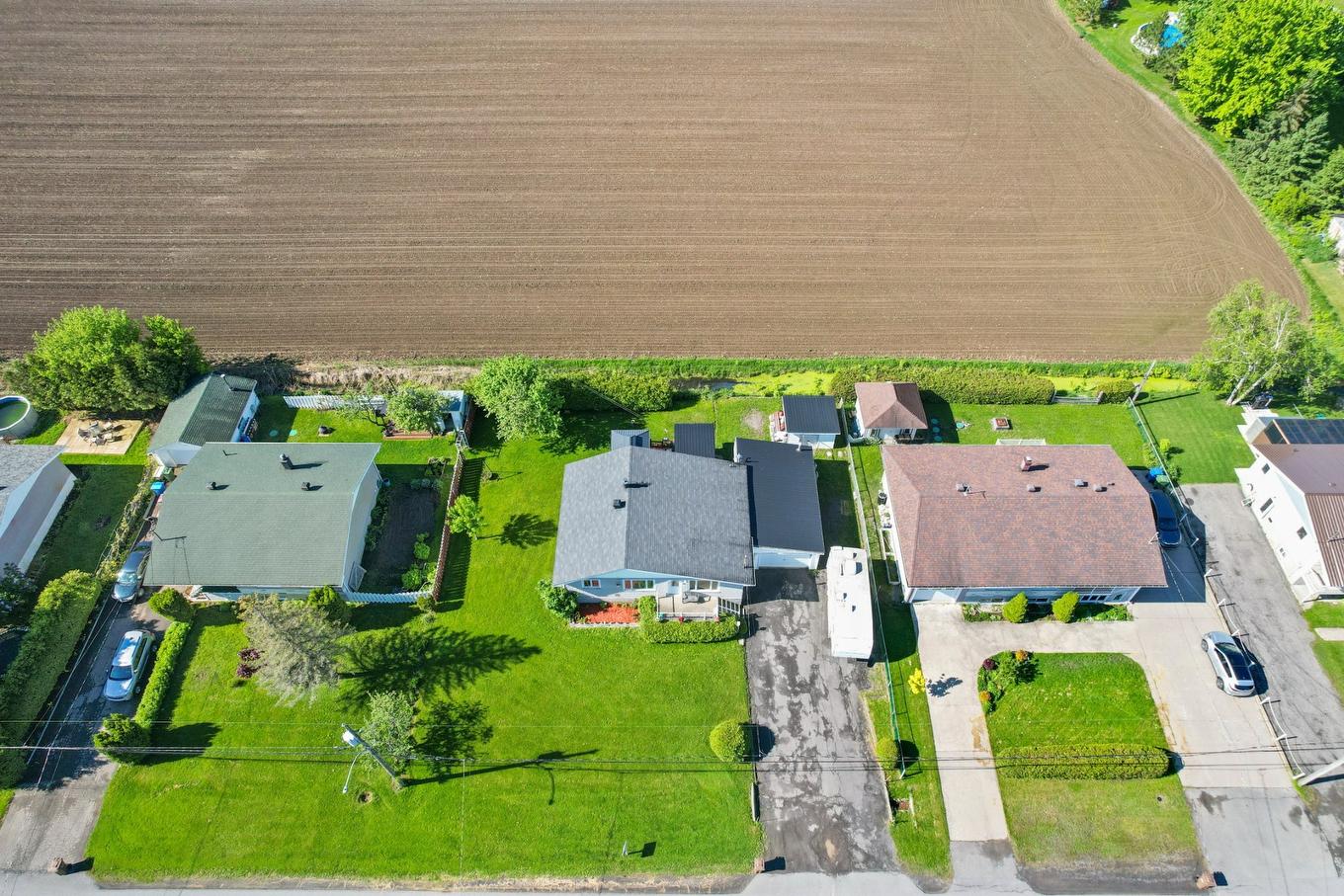 Aerial photo - 18 Rue Viau, Saint-Isidore, QC - Outdoor With View