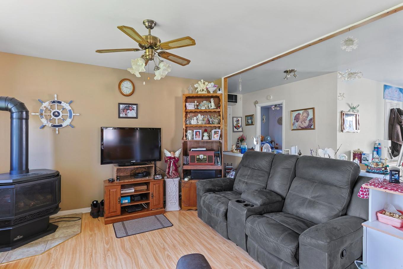 Living room - 18 Rue Viau, Saint-Isidore, QC - Indoor Photo Showing Living Room