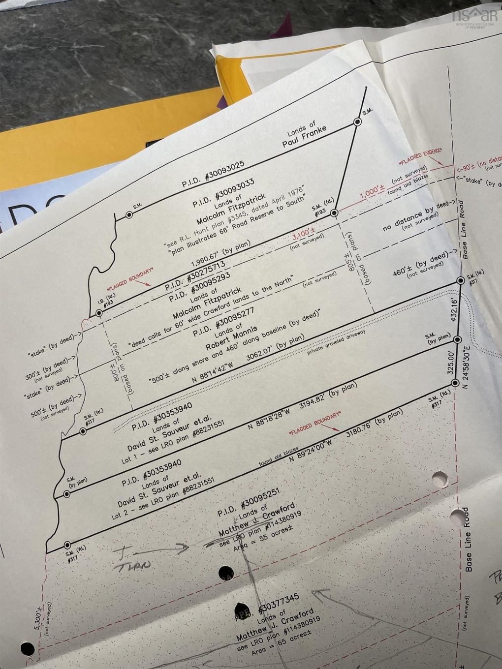 Lot Baseline Road, Mavillette, NS