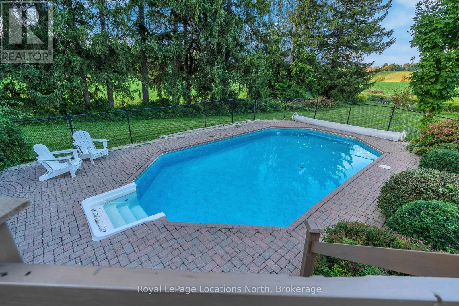 2605 County 42 Road, Clearview, ON - Outdoor With In Ground Pool With Backyard