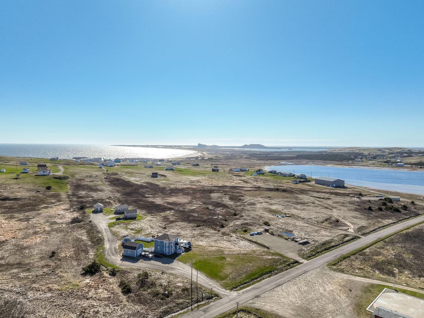 Photo aérienne - 38A - 38C Ch. Park, Grosse-Île, QC - Outdoor With View