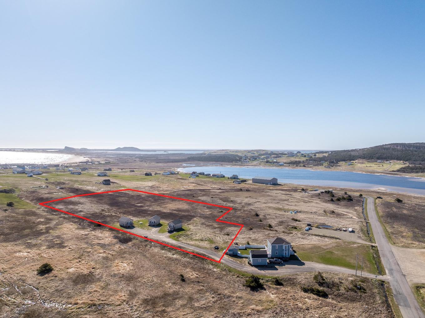 Photo aérienne - 38A - 38C Ch. Park, Grosse-Île, QC - Outdoor With View