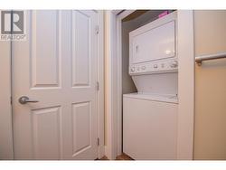 In suite laundry off bathroom -