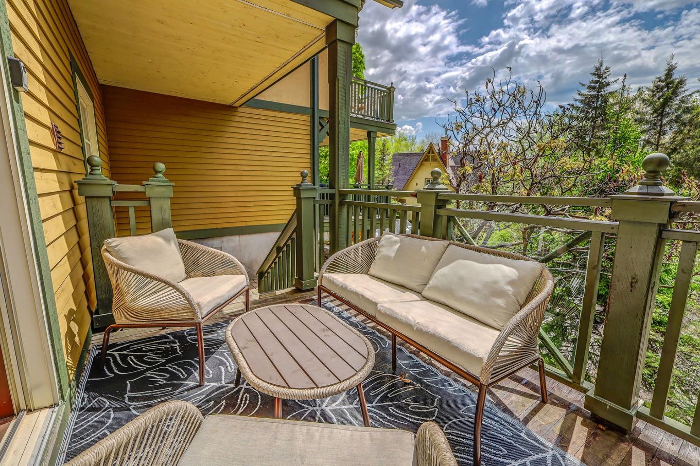 Balcon - 4-234 Ch. De La Forêt, Mont-Tremblant, QC - Outdoor With Deck Patio Veranda With Exterior