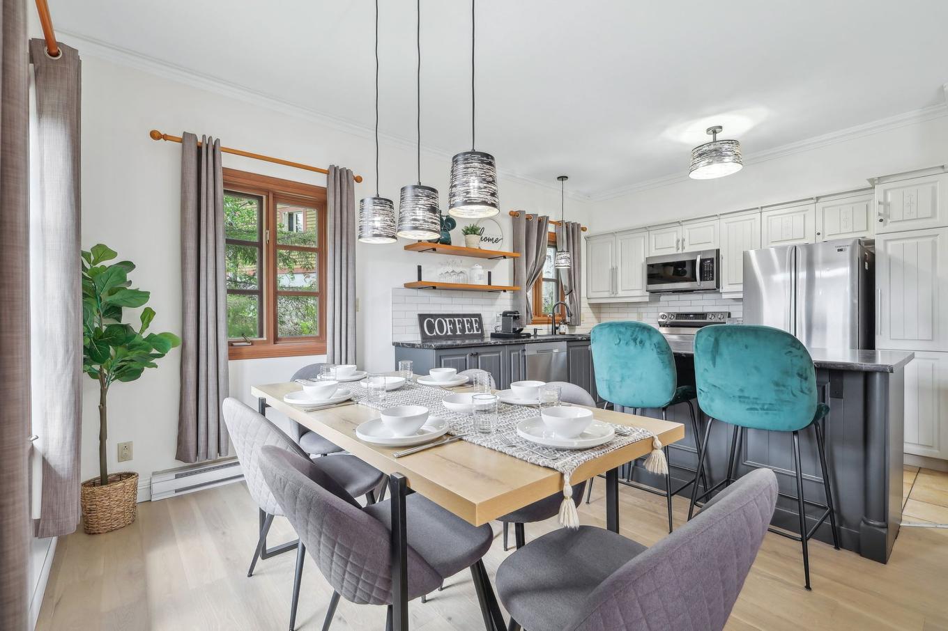 Salle à manger - 4-234 Ch. De La Forêt, Mont-Tremblant, QC - Indoor Photo Showing Dining Room