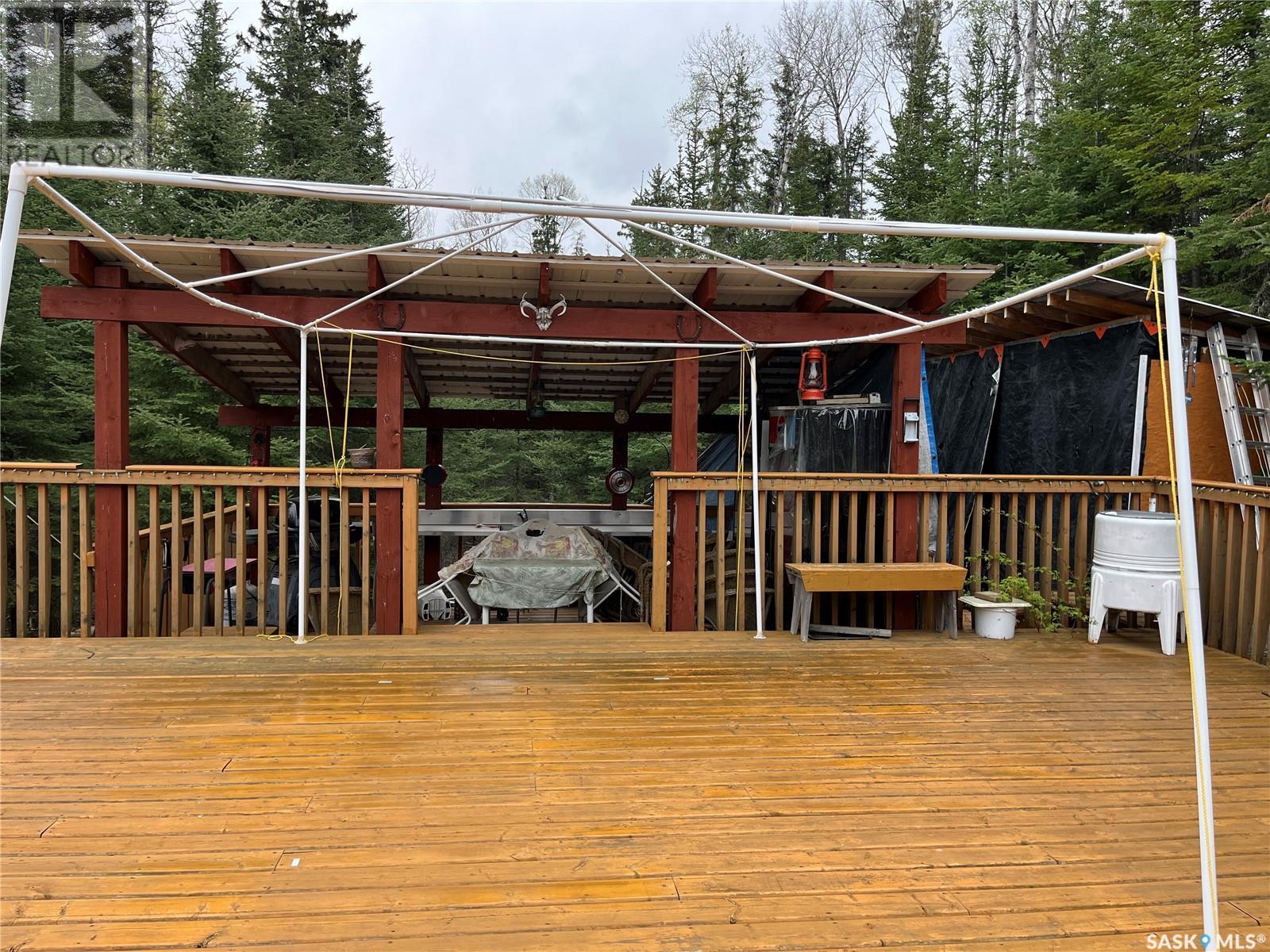 3 Feszyk Drive, Dore Lake, SK - Outdoor With Deck Patio Veranda With Exterior