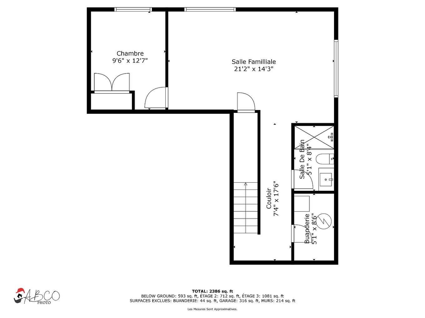 Drawing (sketch) - 8490 Rue Duceppe, Laval (Saint-François), QC - Other