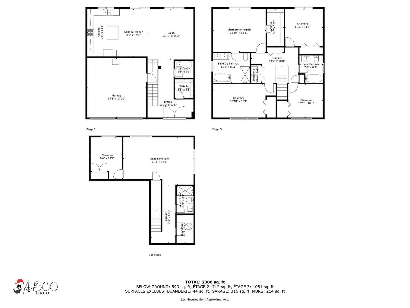 Drawing (sketch) - 8490 Rue Duceppe, Laval (Saint-François), QC - Other