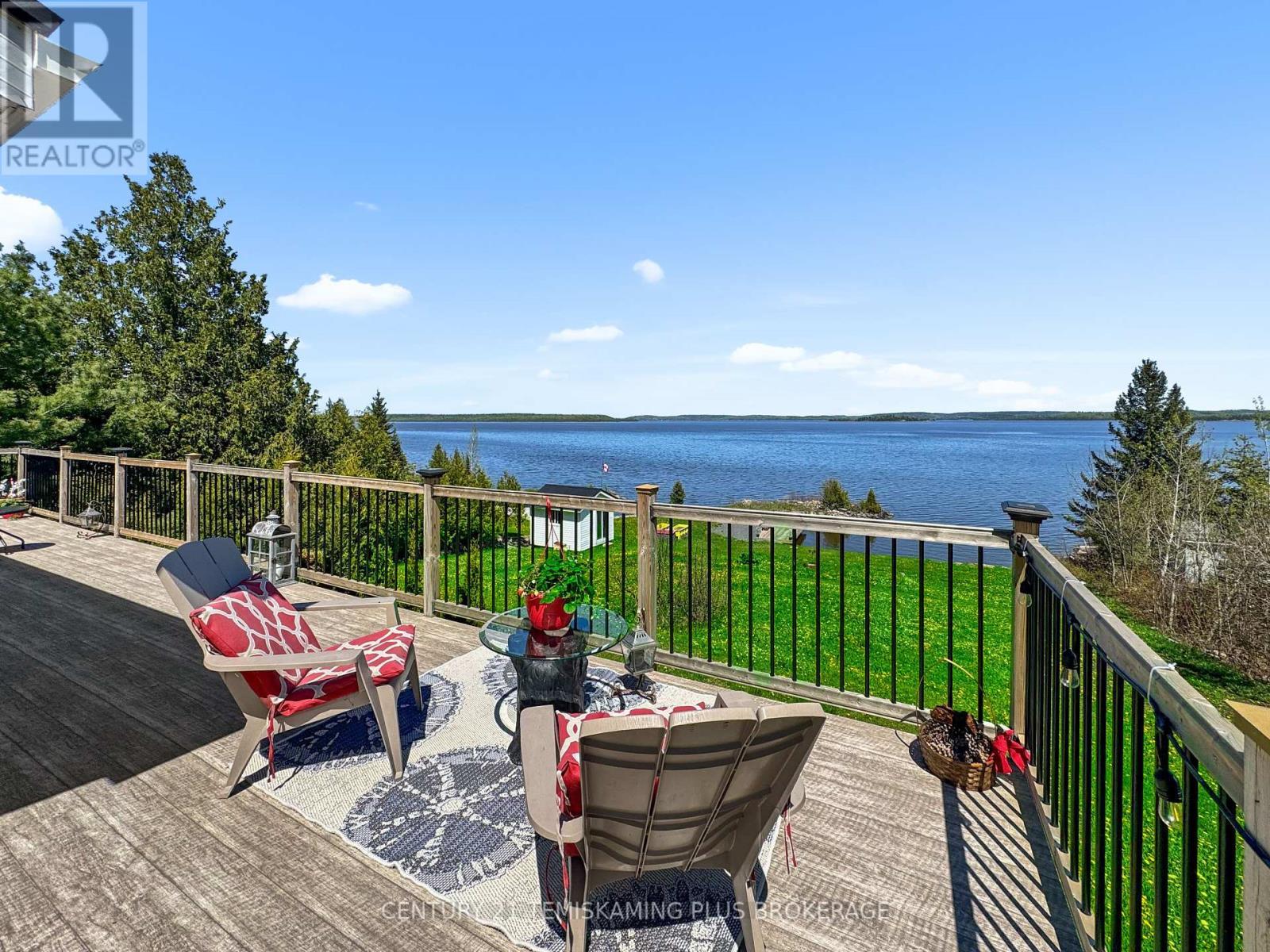 501178 Berry Road, Timiskaming (Tim - Outside - Rural), ON - Outdoor With Body Of Water With Deck Patio Veranda With View