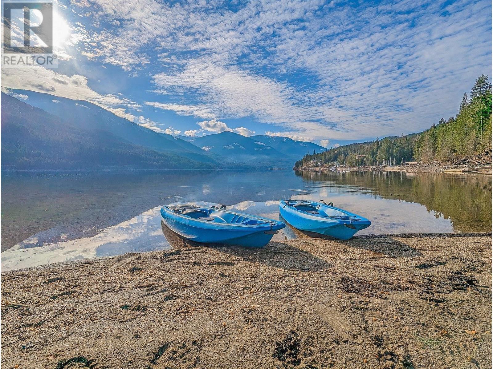 15730 Peters Road, Crawford Bay, BC - Outdoor With Body Of Water With View