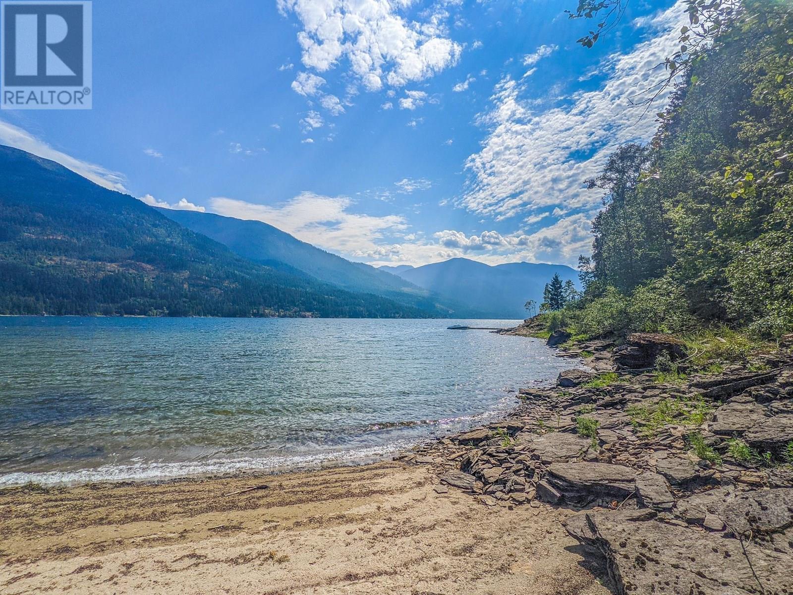 Views from the lakeshore - 15730 Peters Road, Crawford Bay, BC - Outdoor With Body Of Water With View