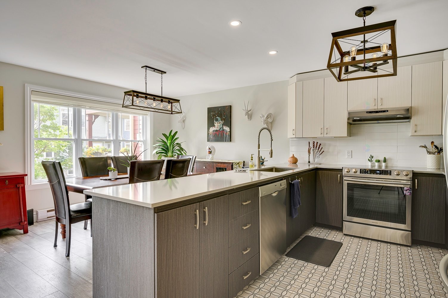 Kitchen - 120 Ch. Louis-Dufour, Saint-Sauveur, QC - Indoor Photo Showing Kitchen With Upgraded Kitchen