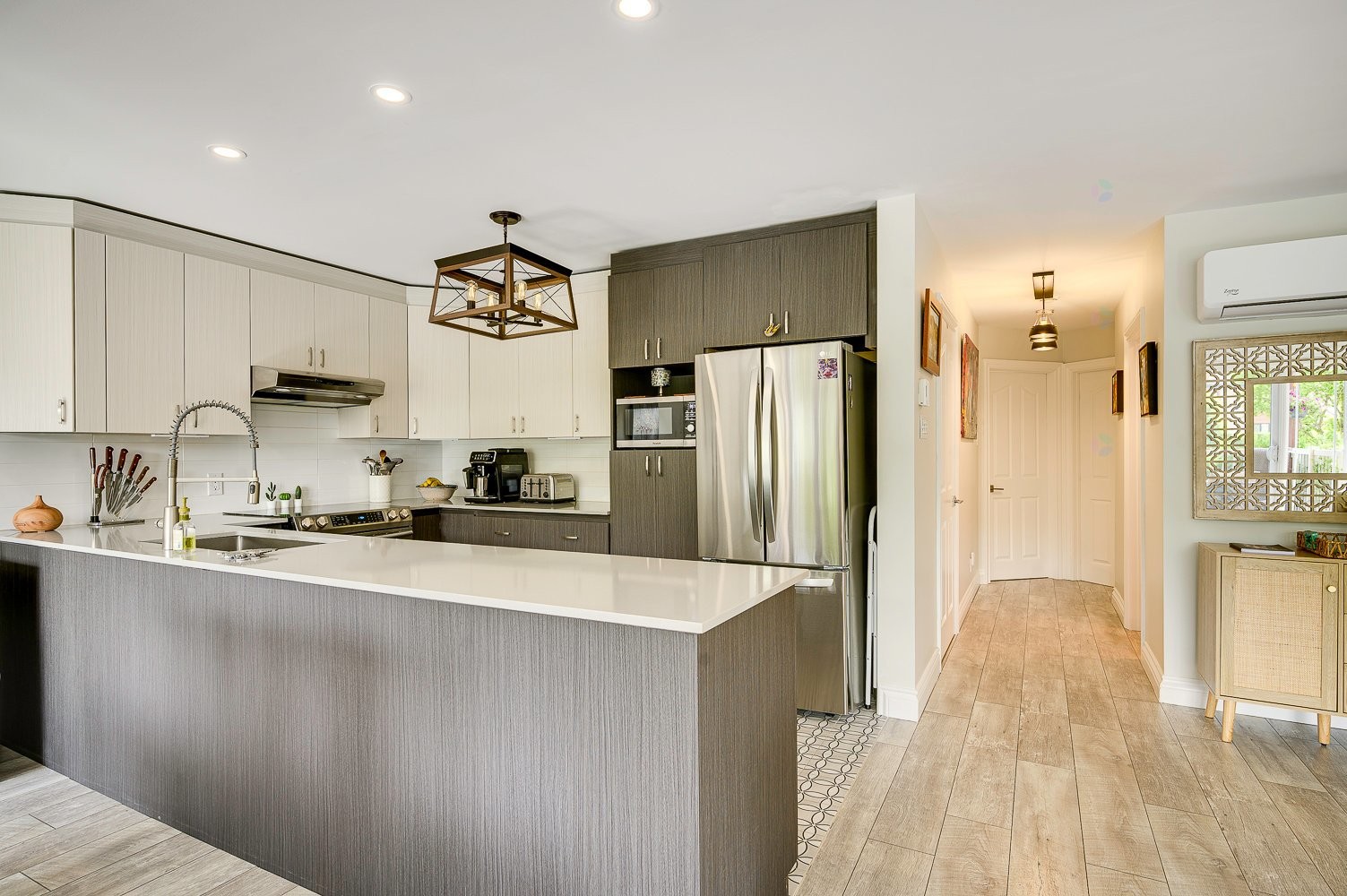 Kitchen - 120 Ch. Louis-Dufour, Saint-Sauveur, QC - Indoor Photo Showing Kitchen