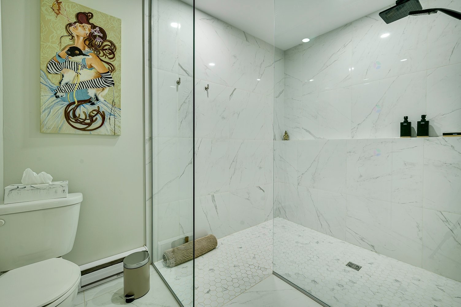 Bathroom - 120 Ch. Louis-Dufour, Saint-Sauveur, QC - Indoor Photo Showing Bathroom