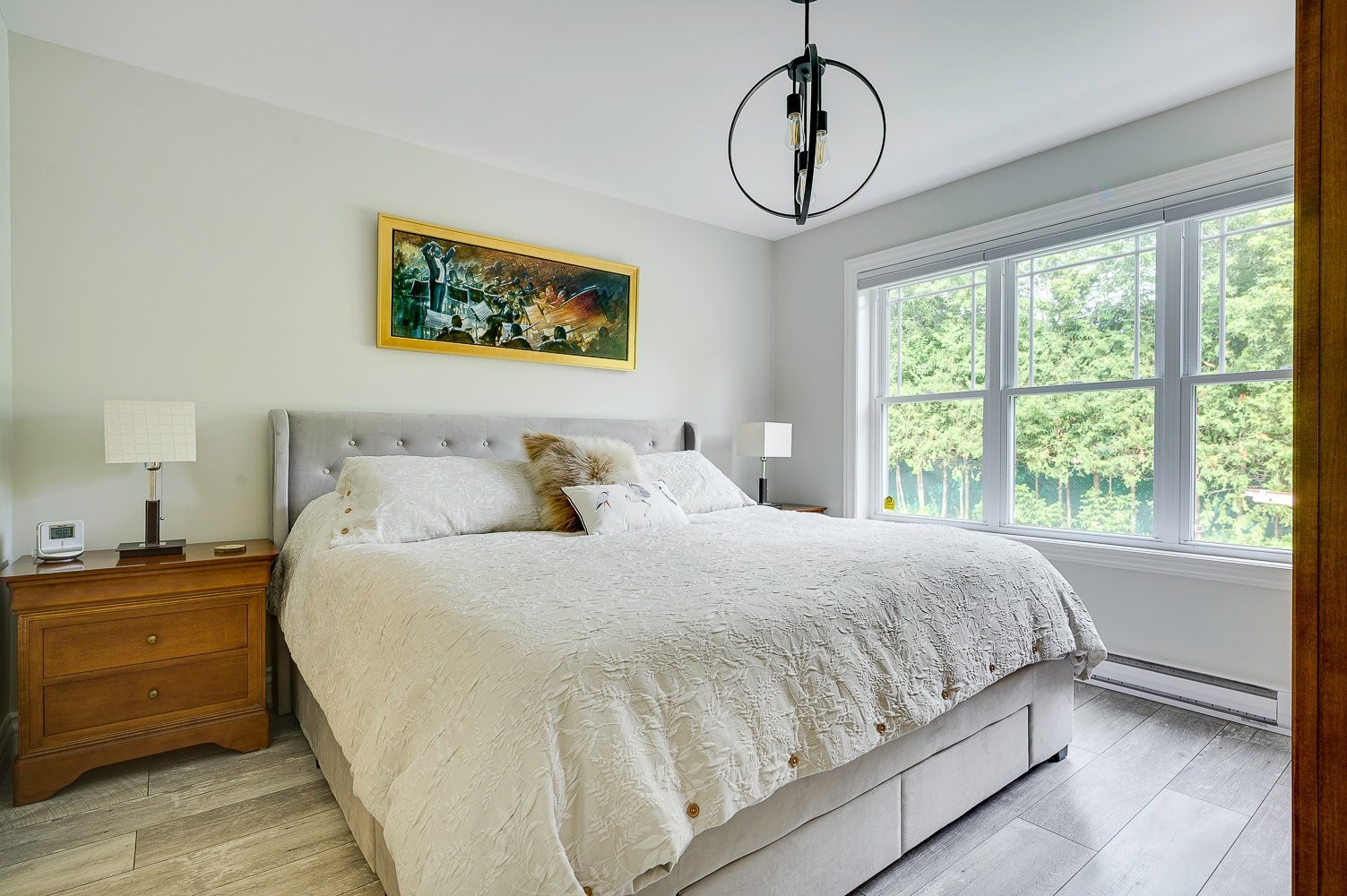 Master Bedroom - 120 Ch. Louis-Dufour, Saint-Sauveur, QC - Indoor Photo Showing Bedroom