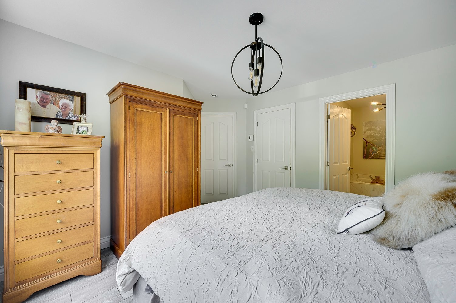 Master Bedroom - 120 Ch. Louis-Dufour, Saint-Sauveur, QC - Indoor Photo Showing Bedroom