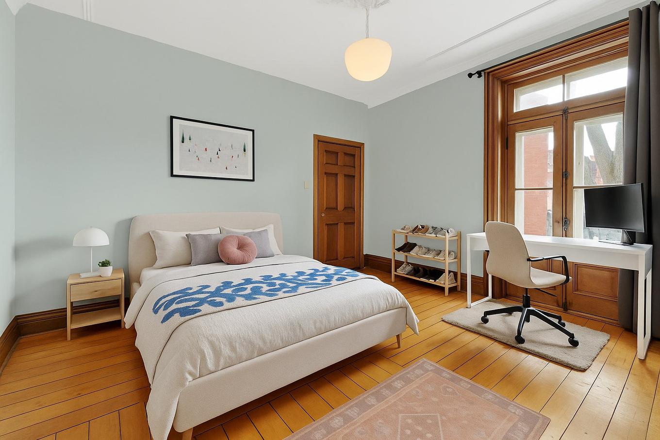 Bedroom - 1847 Rue Tupper, Montréal (Ville-Marie), QC - Indoor Photo Showing Bedroom