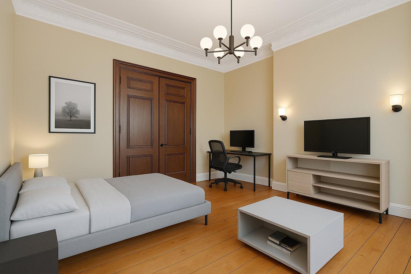 Primary bedroom - 1847 Rue Tupper, Montréal (Ville-Marie), QC - Indoor Photo Showing Bedroom