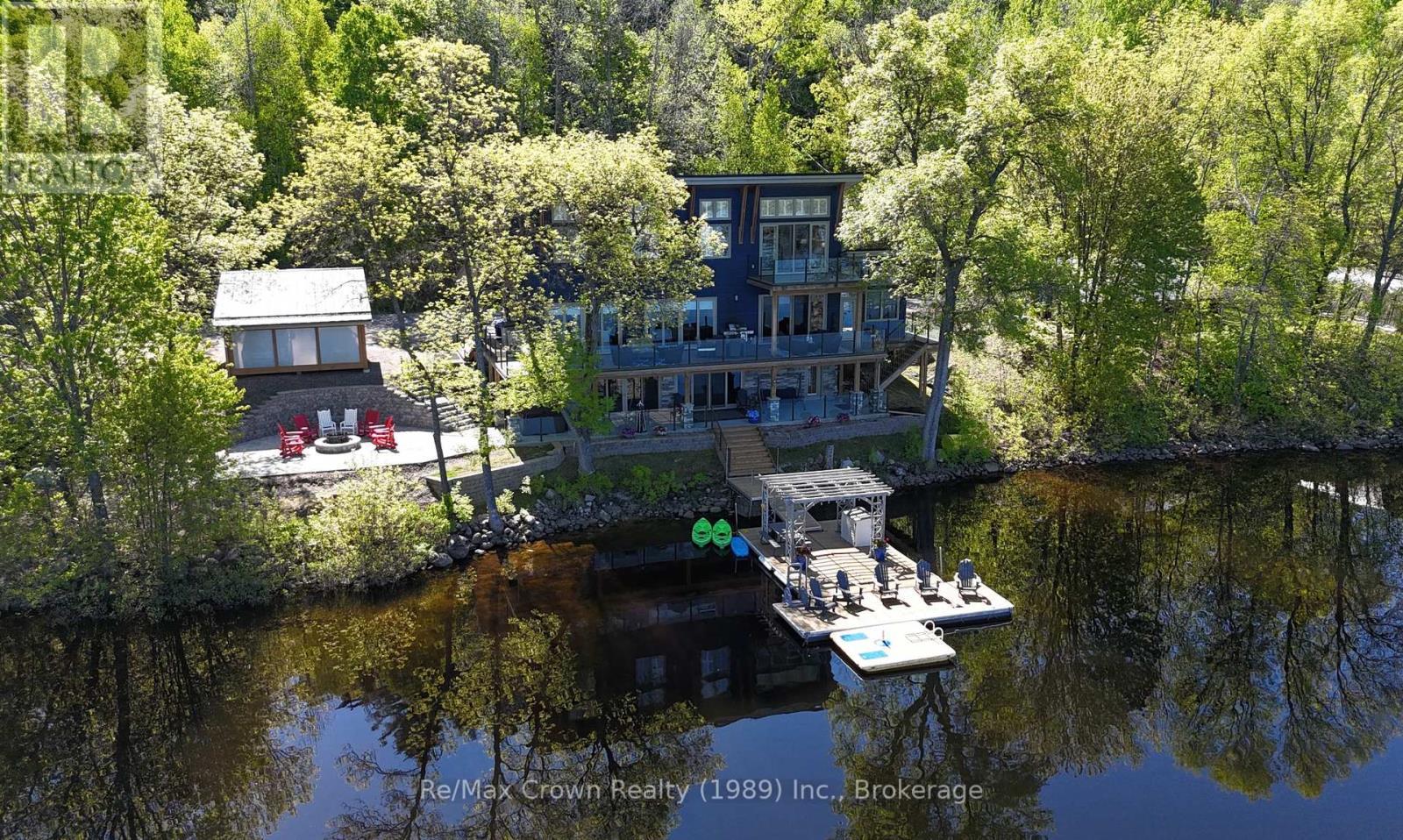 7313 Highway 534 Highway, Parry Sound Remote Area (Restoule), ON - Outdoor With Body Of Water