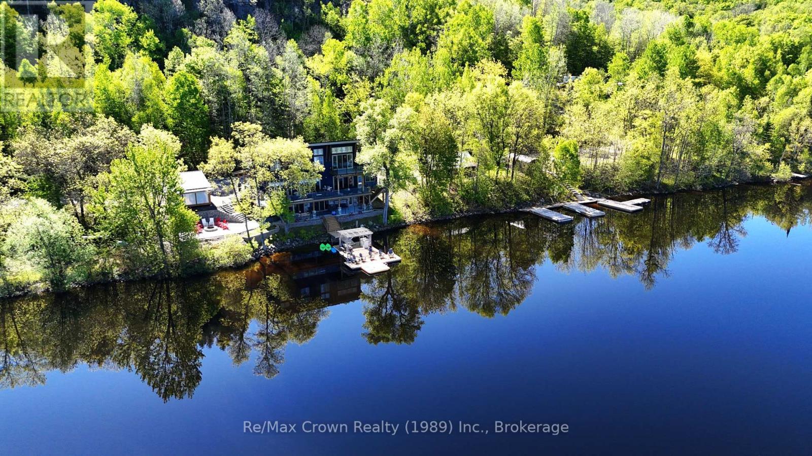 7313 Highway 534 Highway, Parry Sound Remote Area (Restoule), ON - Outdoor With Body Of Water With View