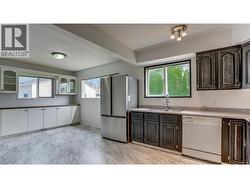 Main floor kitchen. -