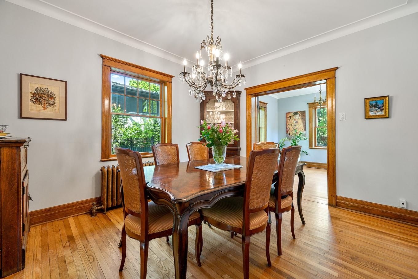Dining room - 58 Av. Beverley, Mont-Royal, QC - Indoor Photo Showing Dining Room