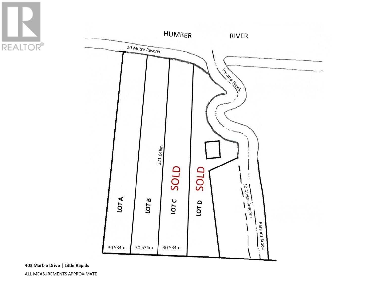 403 Lot B Marble Drive, Little Rapids, NL