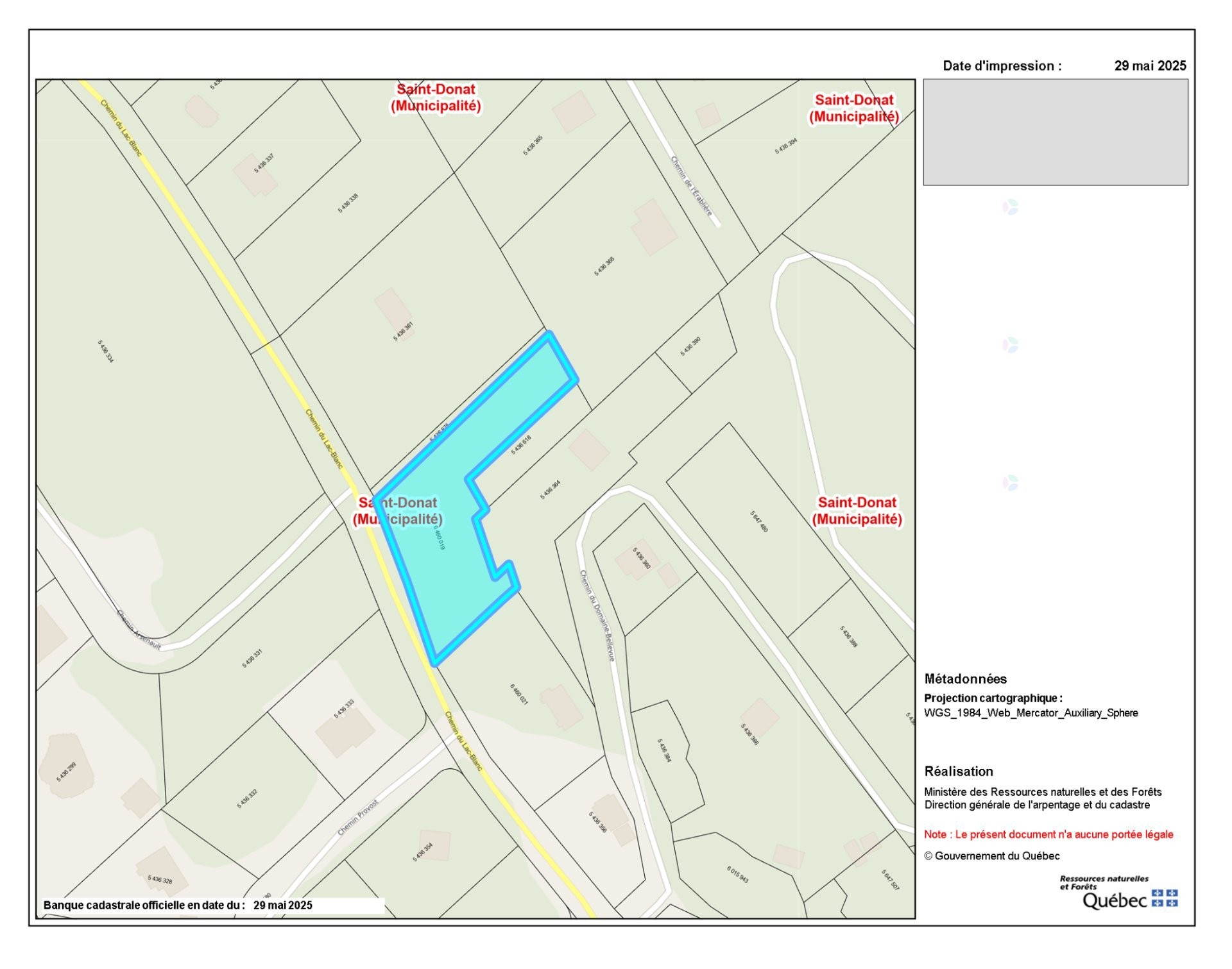 Autre - Ch. Du Lac-Blanc, Saint-Donat, QC