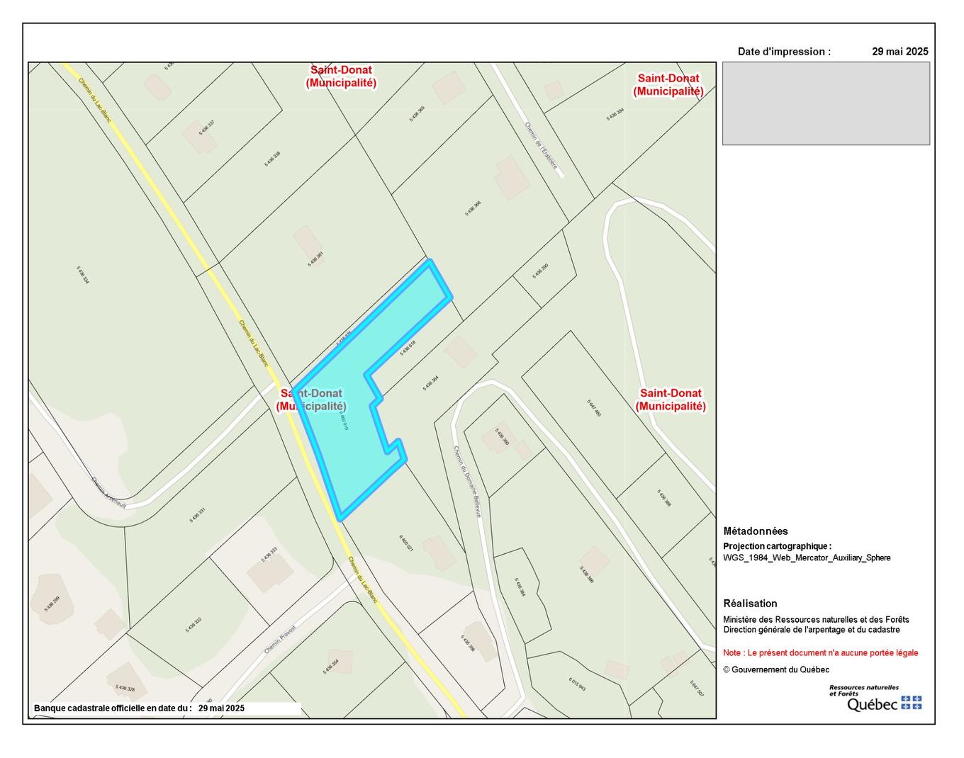 Autre - Ch. Du Lac-Blanc, Saint-Donat, QC