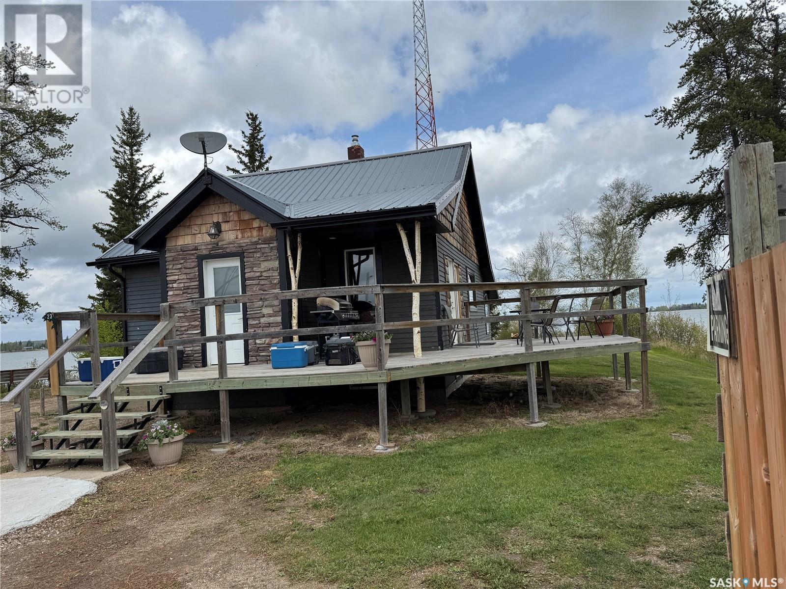 On Dore Road, Dore Lake, SK - Outdoor With Deck Patio Veranda