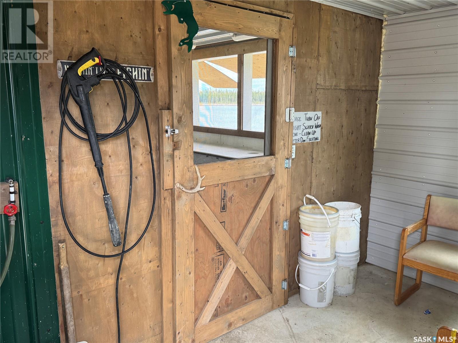On Dore Road, Dore Lake, SK - Indoor Photo Showing Basement