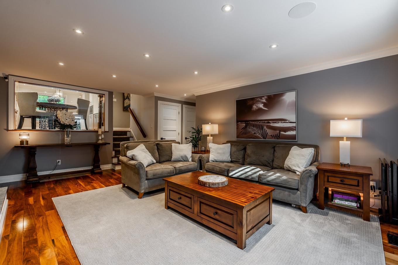 Salle familiale - 264 Brighton Drive, Beaconsfield, QC - Indoor Photo Showing Living Room