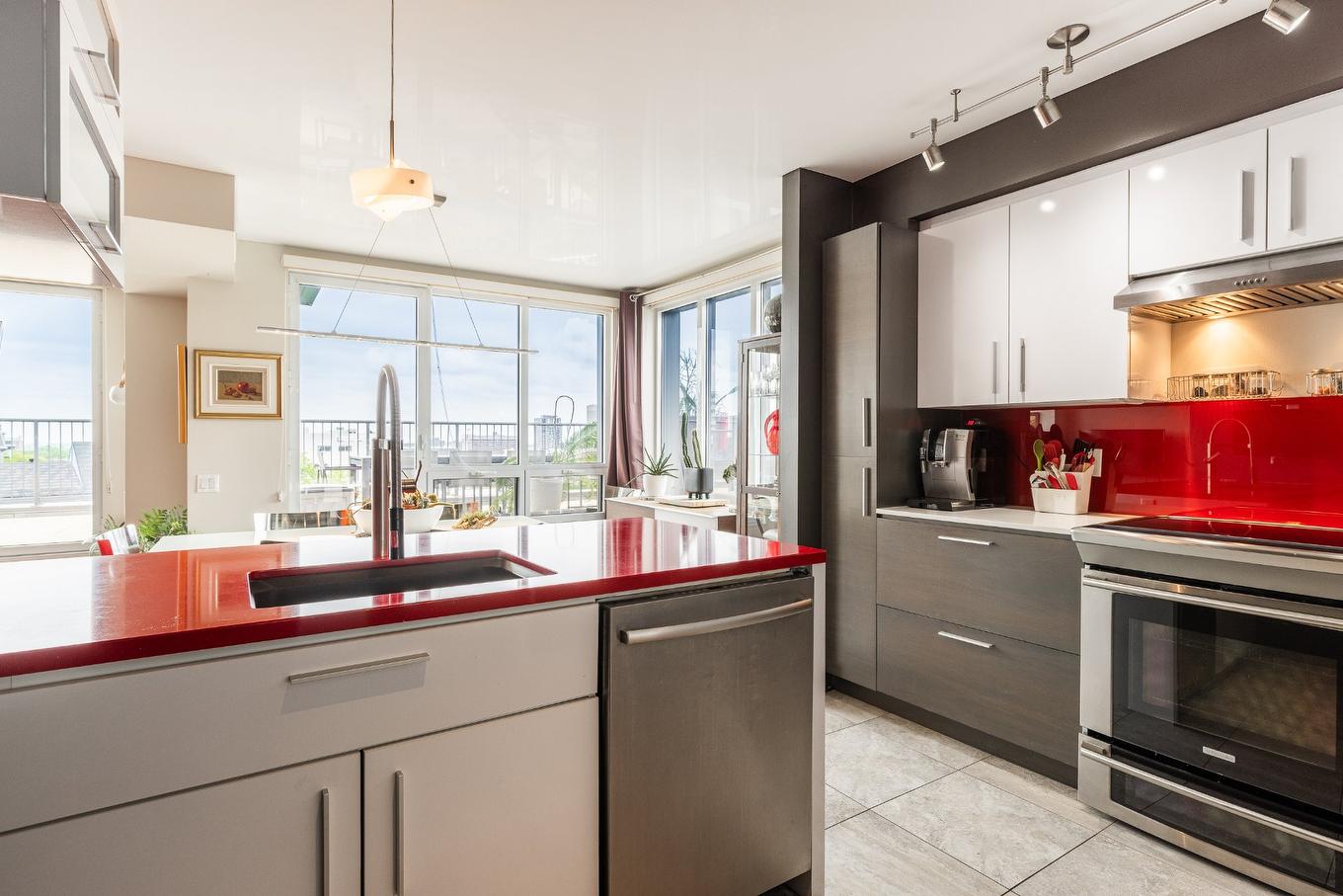 Cuisine - 508-2118 Rue St-Dominique, Montréal (Ville-Marie), QC - Indoor Photo Showing Kitchen