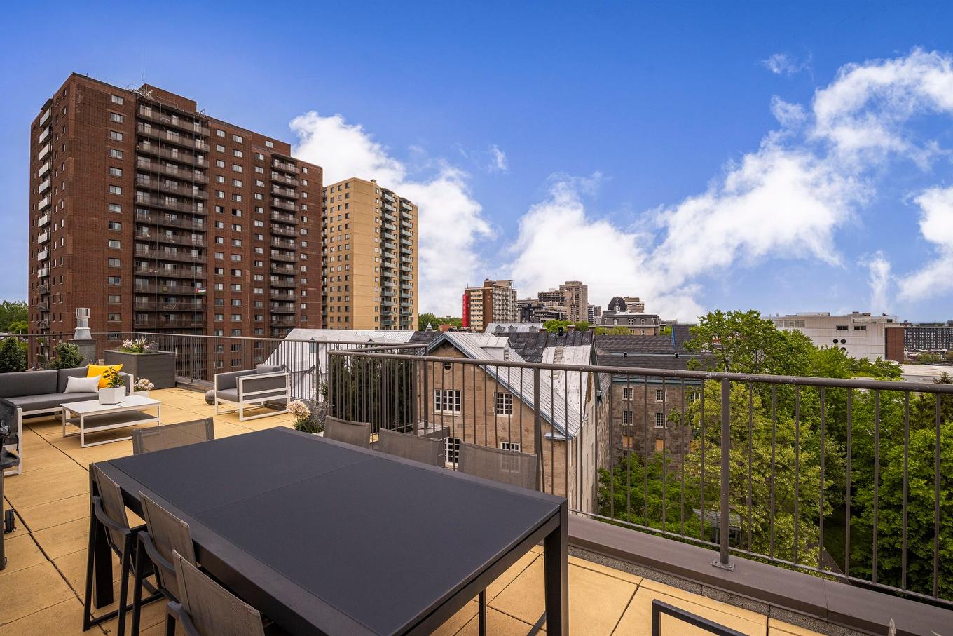 Terrasse - 508-2118 Rue St-Dominique, Montréal (Ville-Marie), QC - Outdoor