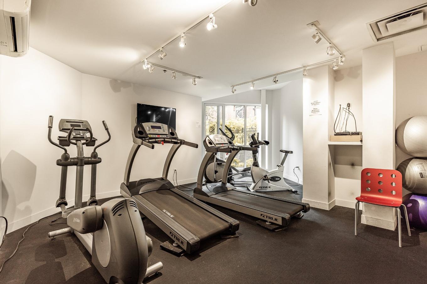 Salle d'exercice - 508-2118 Rue St-Dominique, Montréal (Ville-Marie), QC - Indoor Photo Showing Gym Room