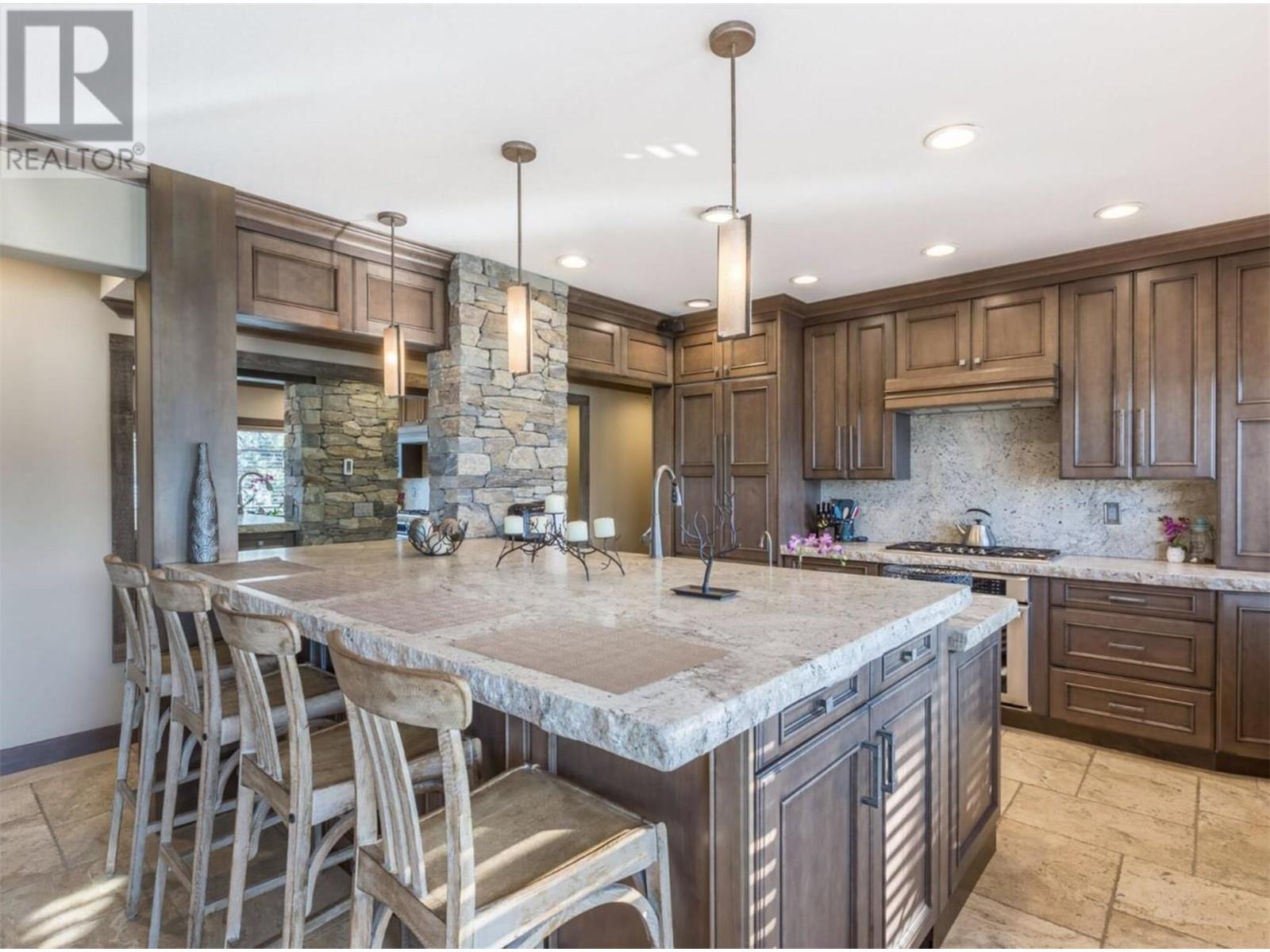 15010 & 15020 Tamarack Drive, Coldstream, BC - Indoor Photo Showing Kitchen With Upgraded Kitchen