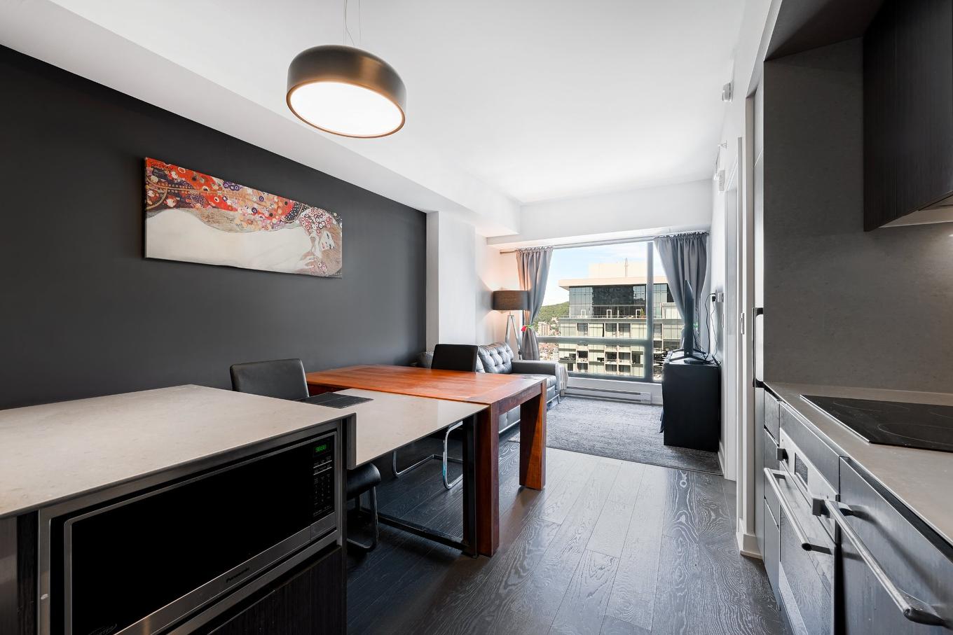 Cuisine - 4416-1288 Av. Des Canadiens-De-Montréal, Montréal (Ville-Marie), QC - Indoor Photo Showing Kitchen