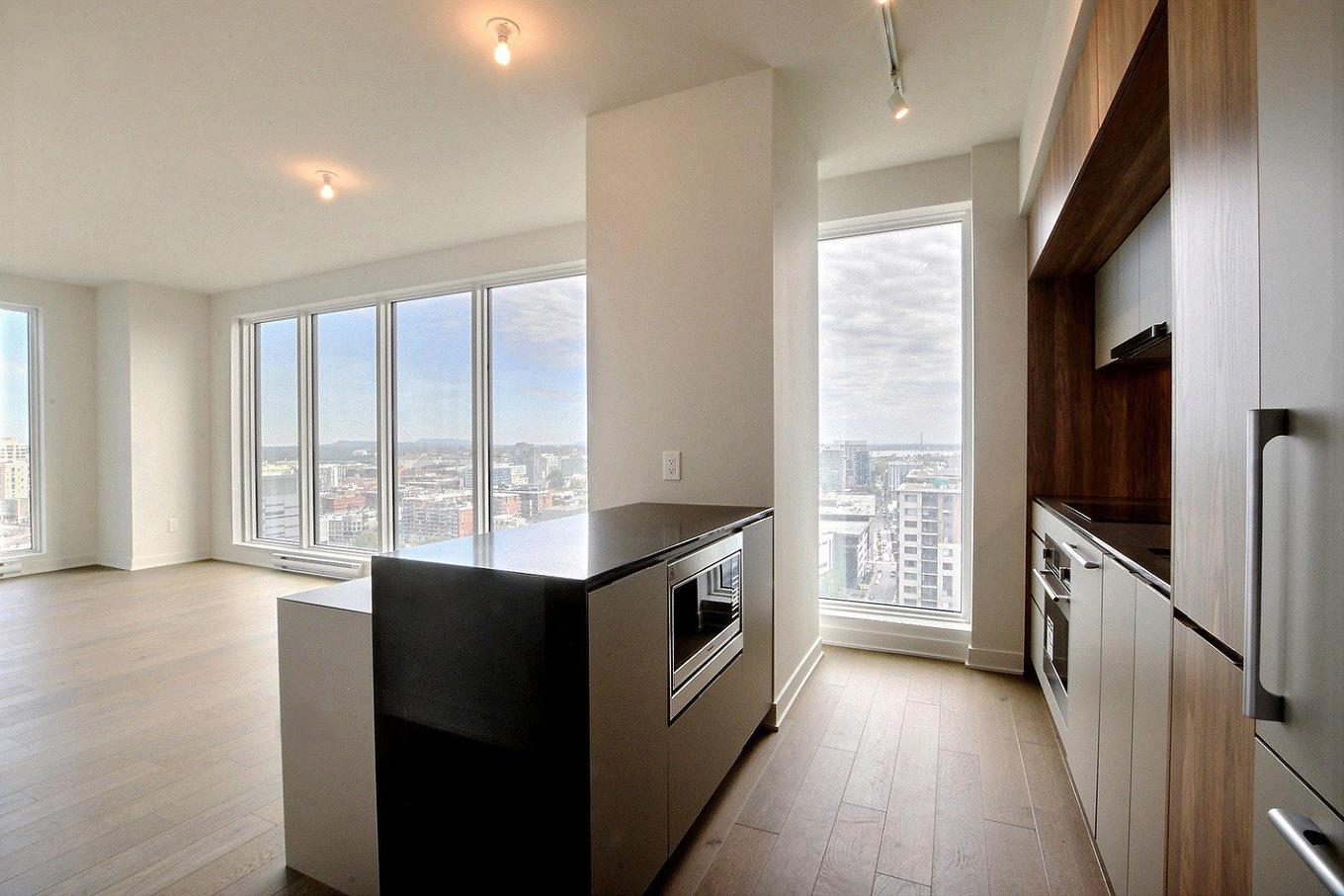 Kitchen - 2202-1188 Rue St-Antoine O., Montréal (Ville-Marie), QC - Indoor Photo Showing Kitchen