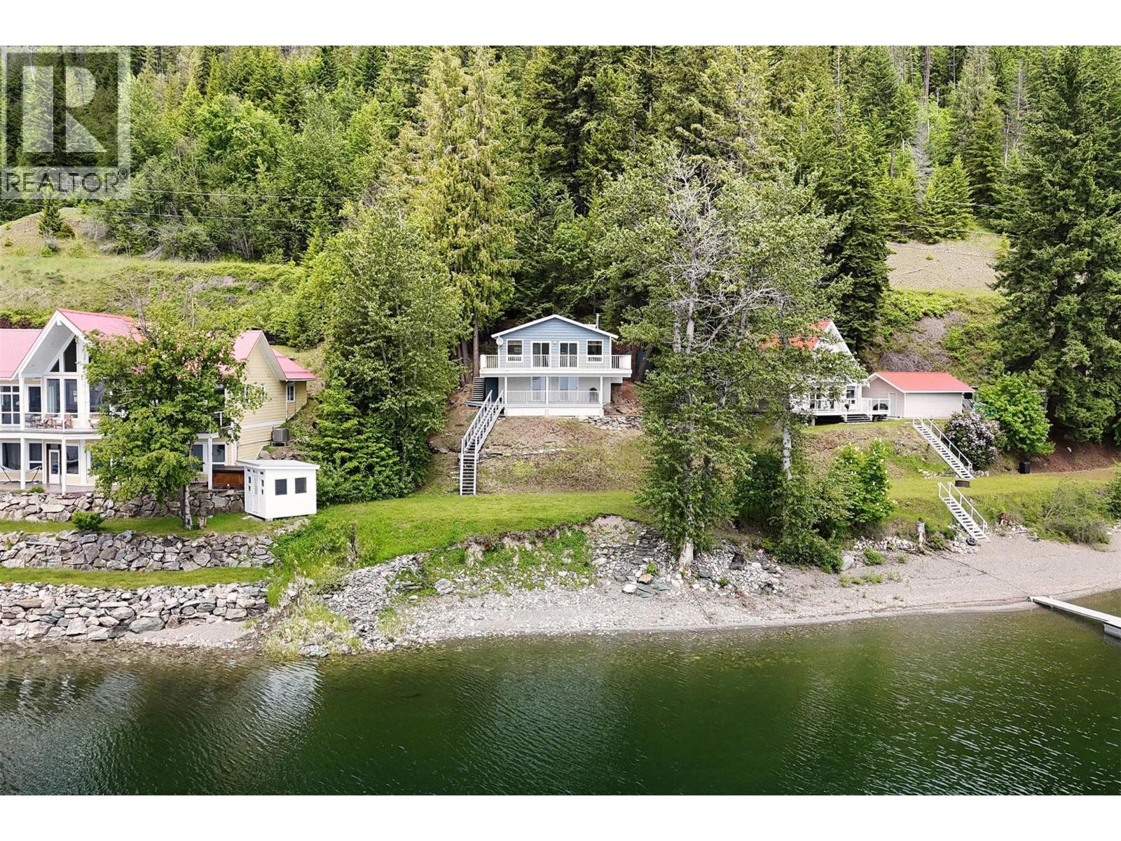 8298 Squilax Anglemont Road, Anglemont, BC - Outdoor With Body Of Water
