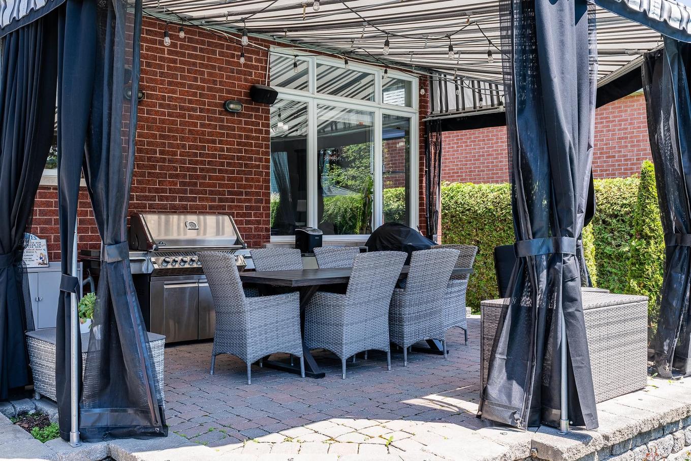 Cour - 1006 Rue Arthur-Dumouchel, Boucherville, QC - Outdoor With Deck Patio Veranda With Exterior