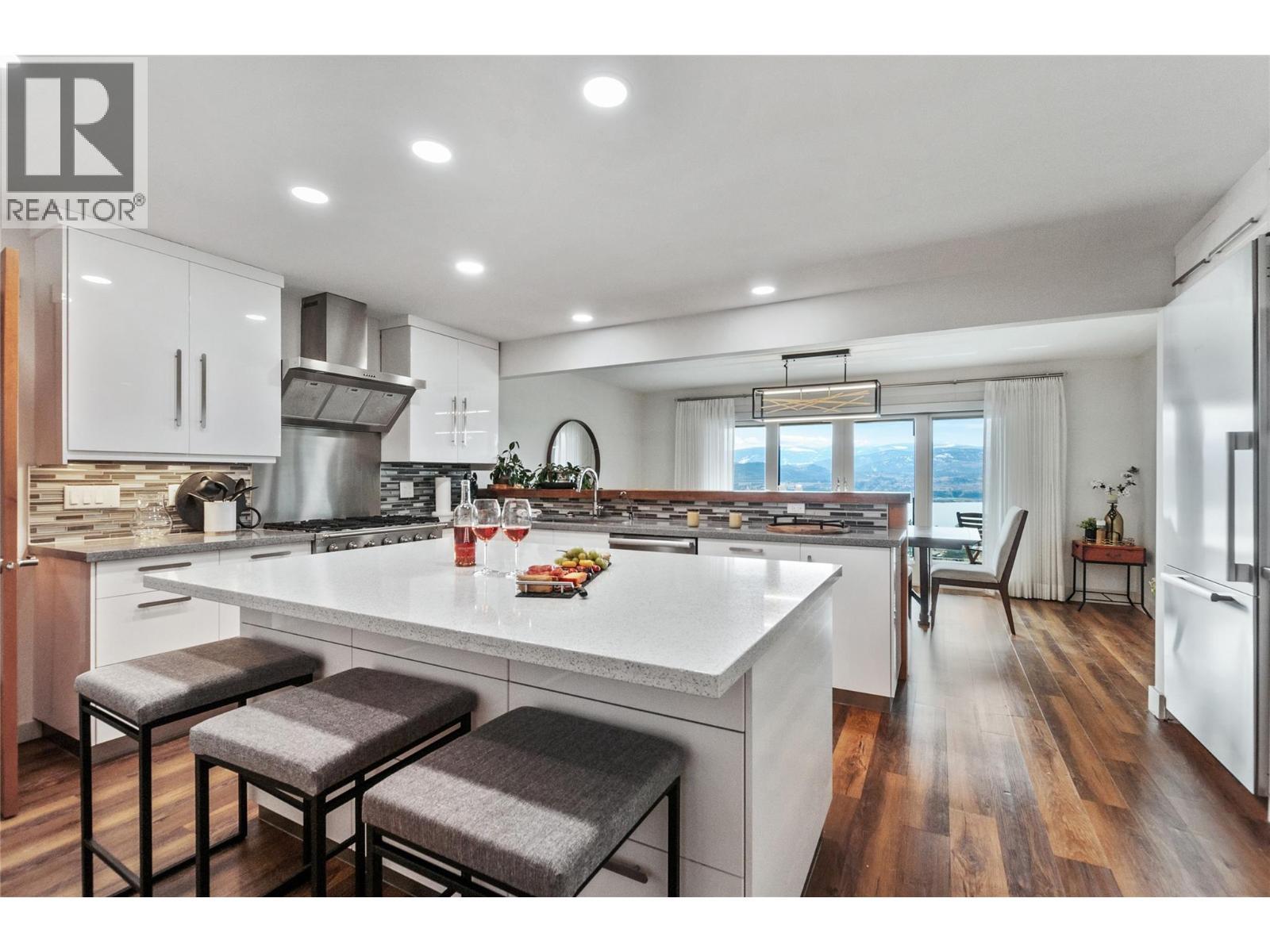1306 Smethurst Road, Naramata, BC - Indoor Photo Showing Kitchen With Stainless Steel Kitchen With Upgraded Kitchen