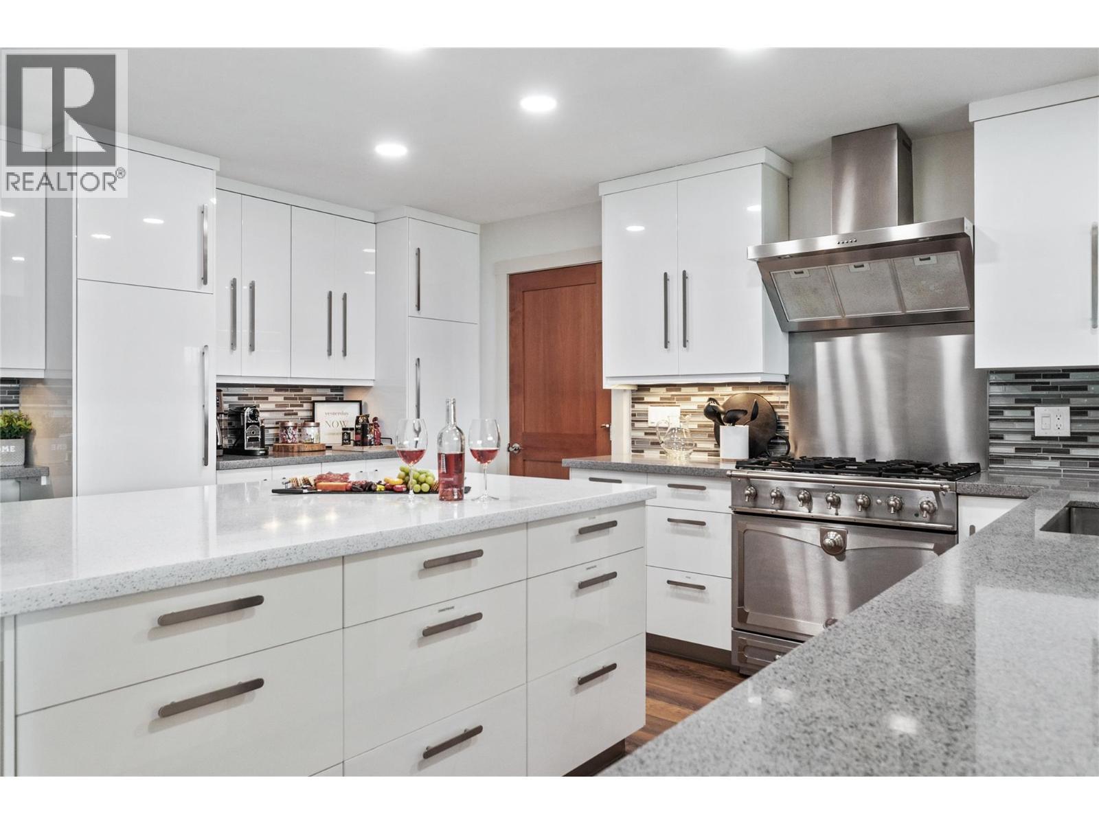 1306 Smethurst Road, Naramata, BC - Indoor Photo Showing Kitchen With Stainless Steel Kitchen With Upgraded Kitchen