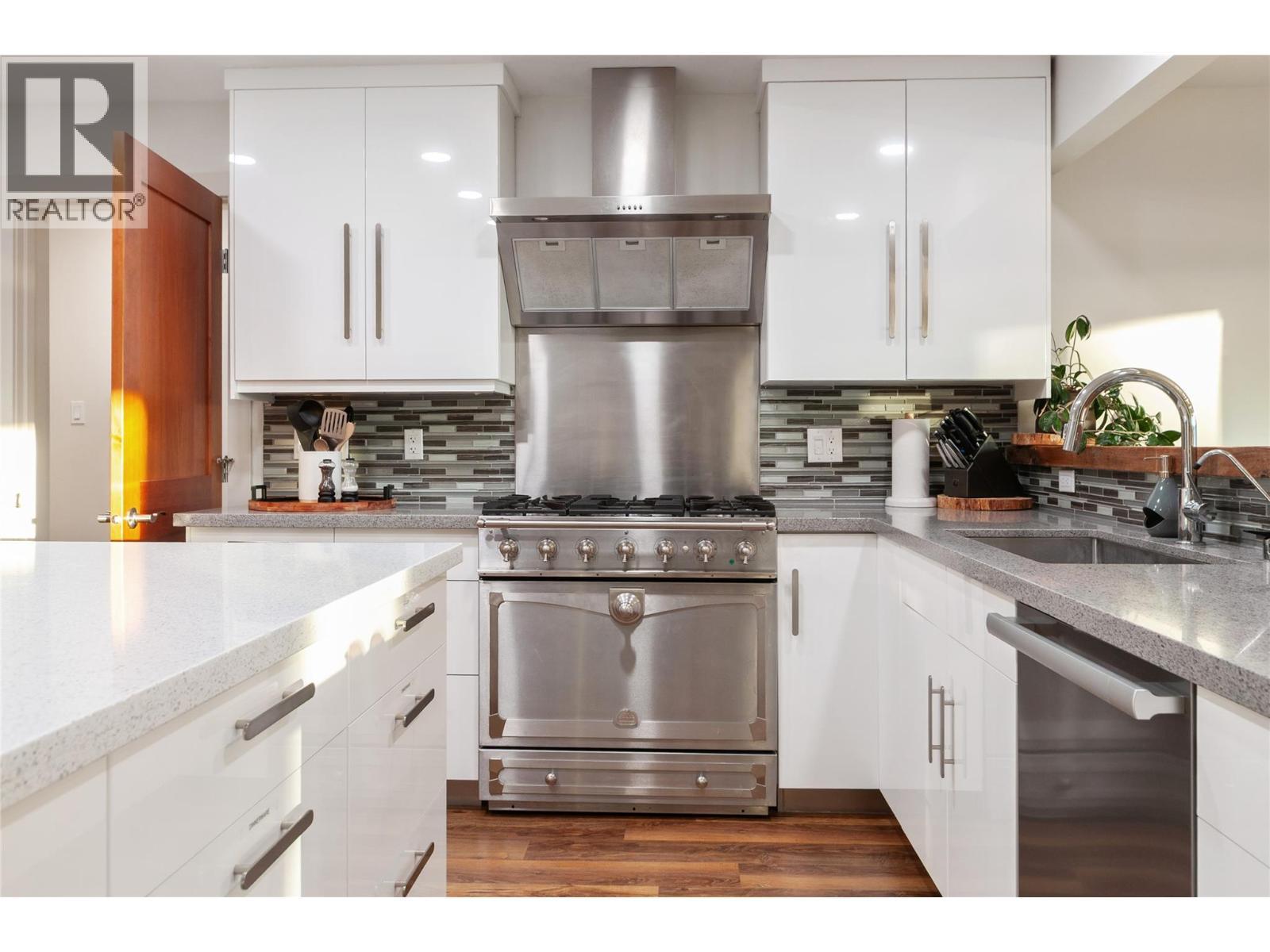 1306 Smethurst Road, Naramata, BC - Indoor Photo Showing Kitchen With Stainless Steel Kitchen With Upgraded Kitchen