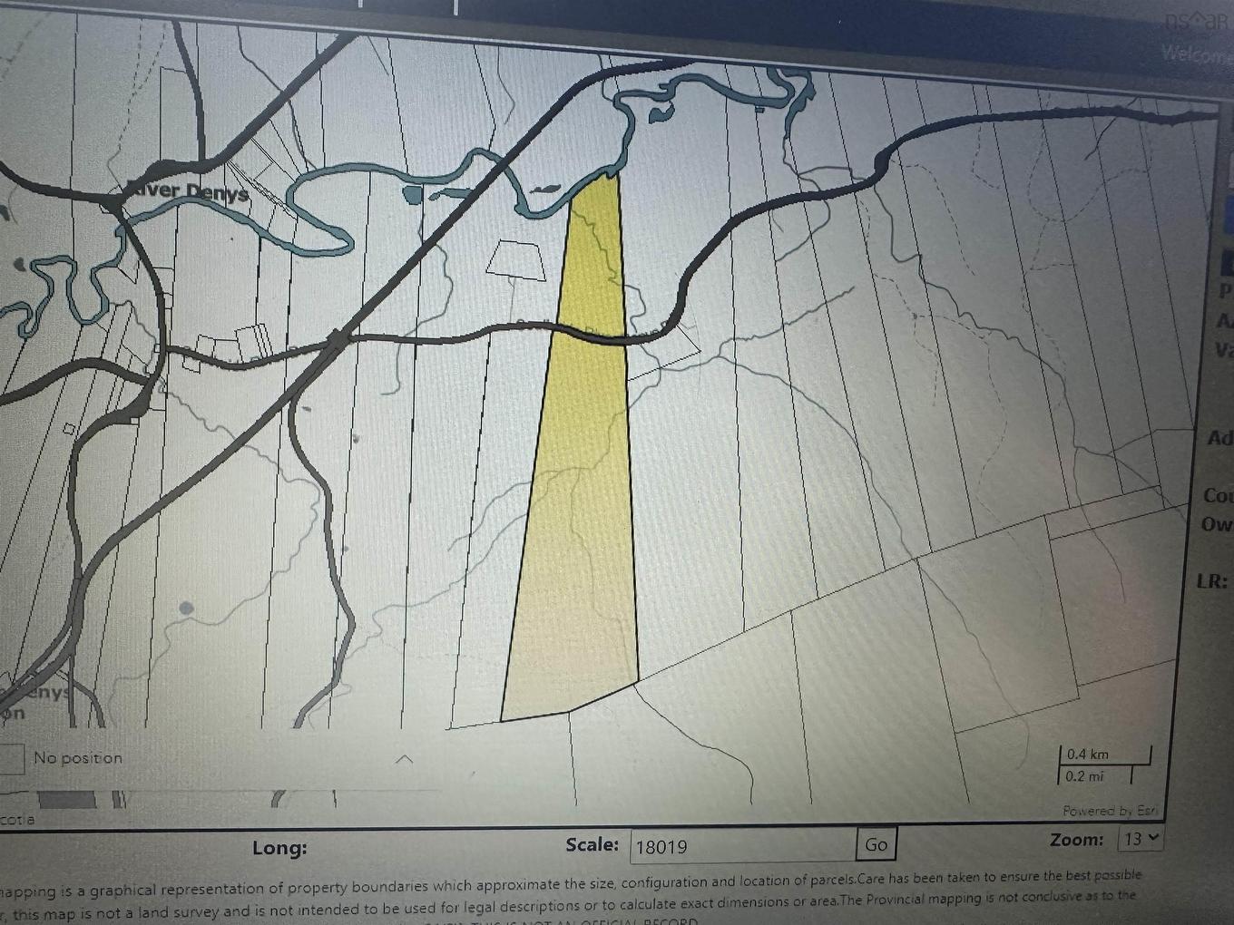 1746 South Side River Denys Rd, South Side River Denys, NS