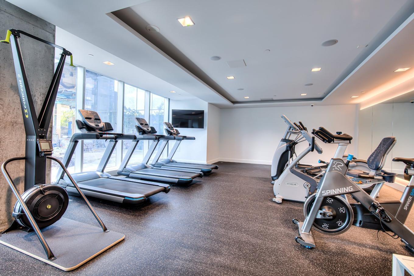 Exercise room - 3202-1400 Boul. René-Lévesque O., Montréal (Ville-Marie), QC - Indoor Photo Showing Gym Room