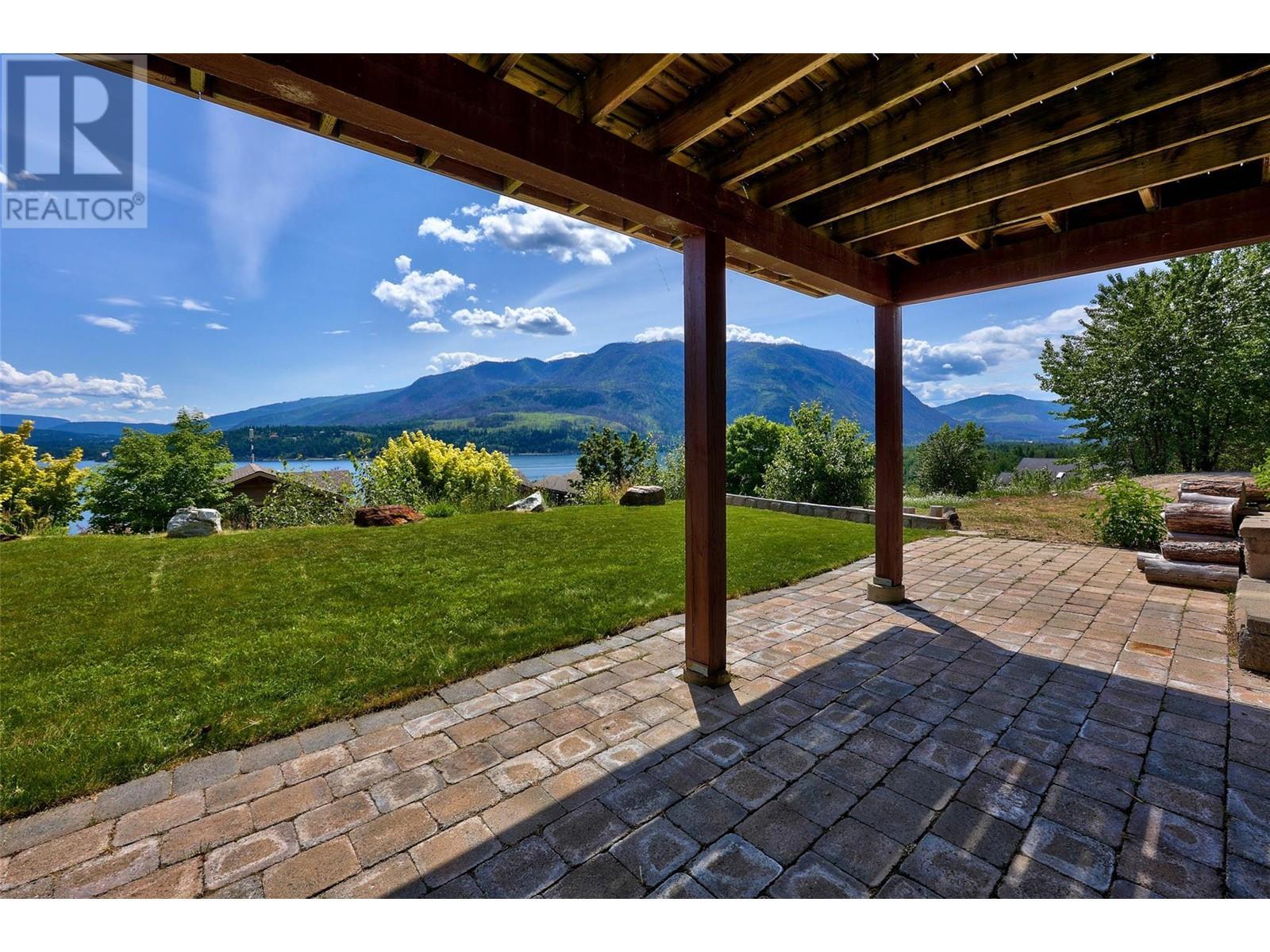 2633 Squilax Anglemont Road Unit# 198, Lee Creek, BC - Outdoor With Deck Patio Veranda With View