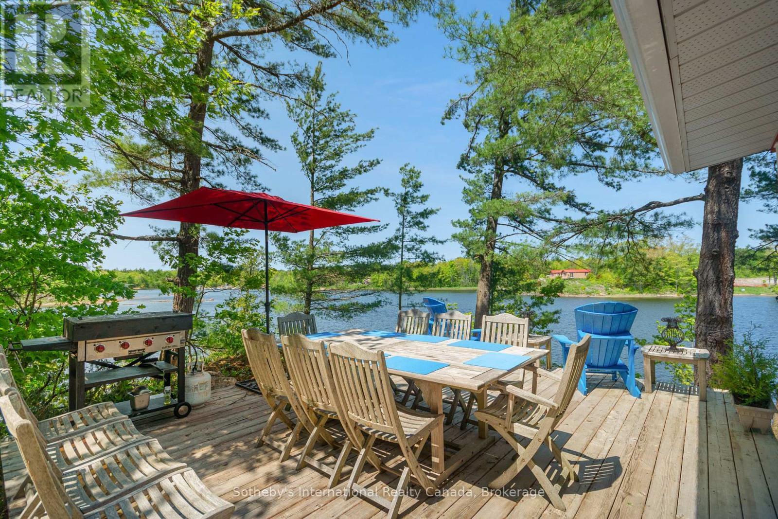 5096 Island 865, Georgian Bay (Baxter), ON - Outdoor With Body Of Water With Deck Patio Veranda